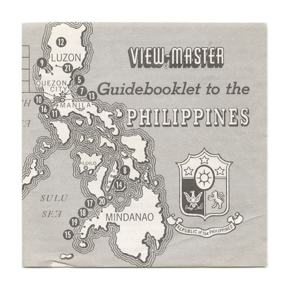 10 ANDREW - The Philippines - View-Master 3 Reel Economy Packet - vintage - B274-S5 Packet 3dstereo 