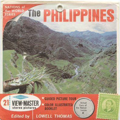 10 ANDREW - The Philippines - View-Master 3 Reel Economy Packet - vintage - B274-S6A Packet 3dstereo 