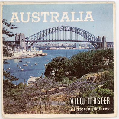 5 ANDREW - Australia - View-Master 3 Reel Packet - vintage - B288-S5 Packet 3dstereo 