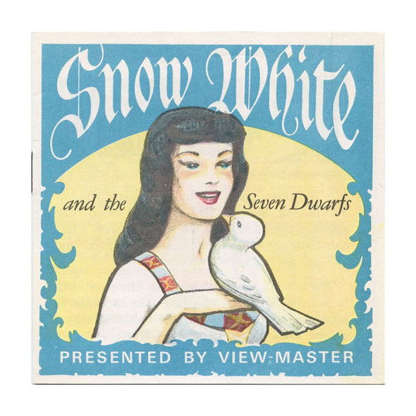 9 ANDREW - Snow White and The Seven Dwarfs - View-Master 3 Reel Packet - vintage - B300-S6 Packet 3Dstereo 