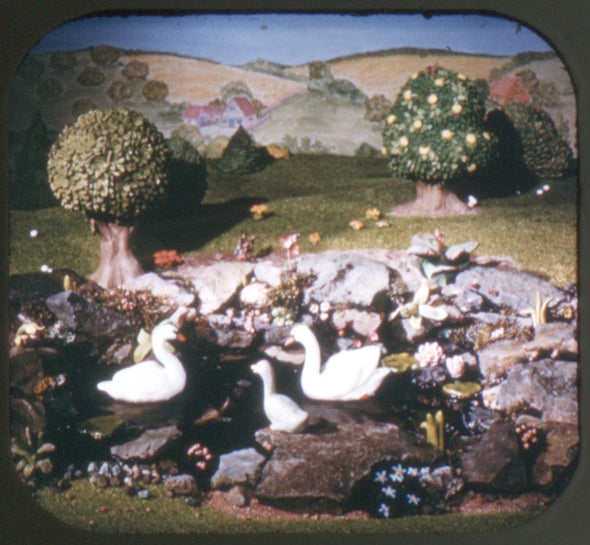 Three Little Pigs, Little Black Sambo, Ugly Duckling - View-Master 3 Reel Packet - vintage - B303-S4 Packet 3Dstereo 