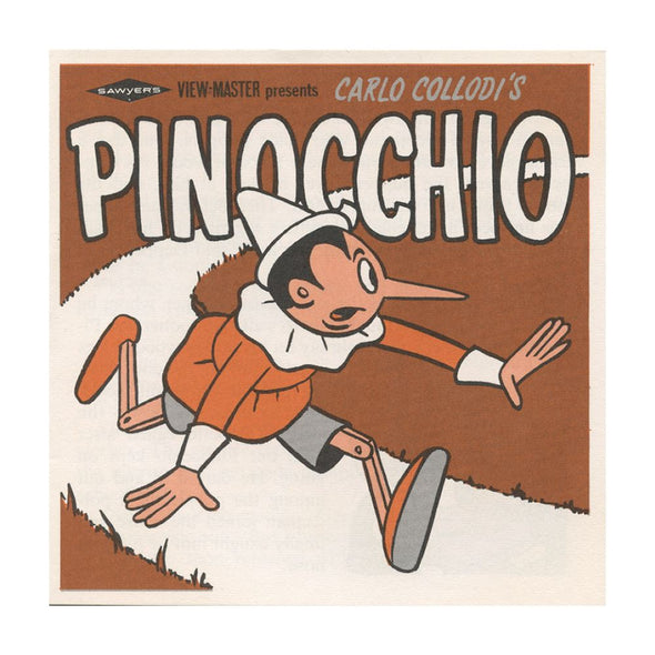 Pinocchio - View-Master 3 Reel Packet - 1959 - vintage - B311-S6A Packet 3dstereo 
