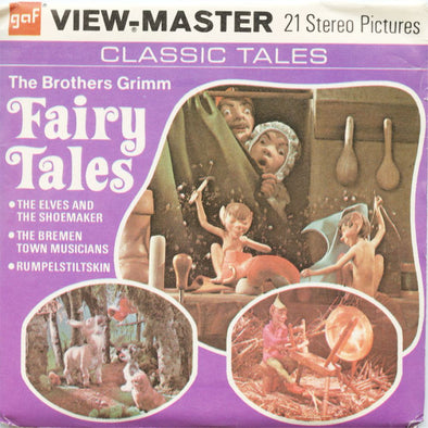 5 ANDREW - The Brothers Grim - Fairy Tales - View-Master 3 Reel Packet - vintage - B312-G3 Packet 3dstereo 