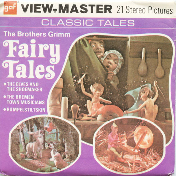 5 ANDREW - The Brothers Grim - Fairy Tales - View-Master 3 Reel Packet - vintage - B312-G3 Packet 3dstereo 