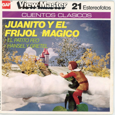 Juanito y el Frijol Magico (Jack and the Beanstalk) - View-Master 3 Reel Packet - vintage PKT 3Dstereo 