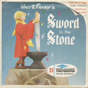 6 ANDREW -Sword in the Stone - View-Master 3 Reel Packet - Vintage - B316-S6 3Dstereo 