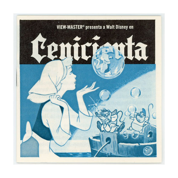 Cenicienta - Cinderella View-Master 3 Reel Packet - vintage PKT 3Dstereo 