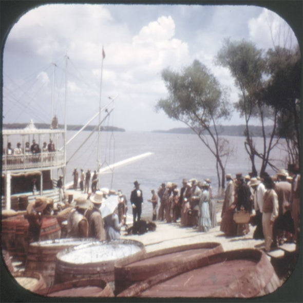 5 ANDREW - Mark Twain's Huckleberry Finn - View-Master 3 Reel Packet - vintage - B343-G3A Packet 3dstereo 