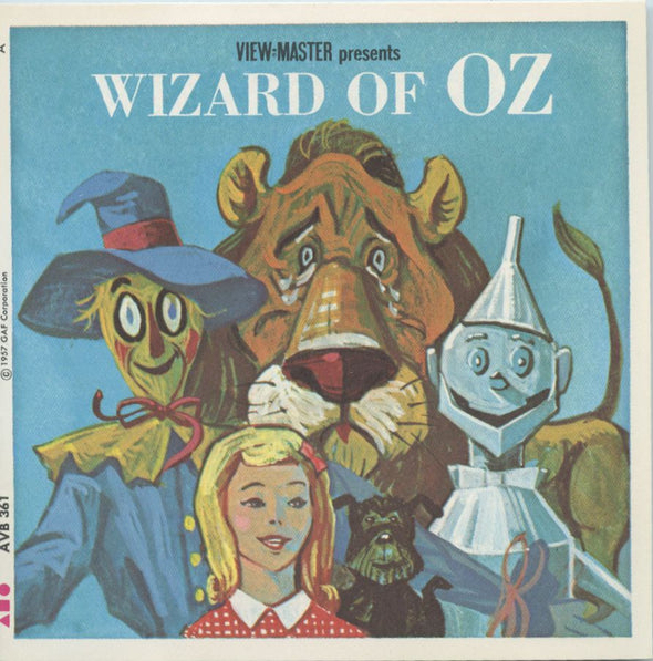 7 ANDREW - Wizard of Oz - View-Master 3 Reel Packet - vintage - B361-G1A Packet 3dstereo 