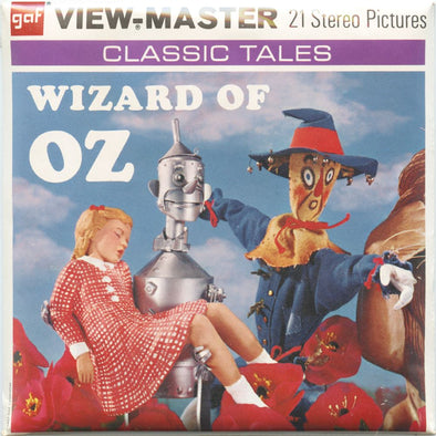 5 ANDREW - Wizard of Oz - View-Master 3 Reel Packet - 1957 - vintage - B361-G3A Packet 3dstereo 