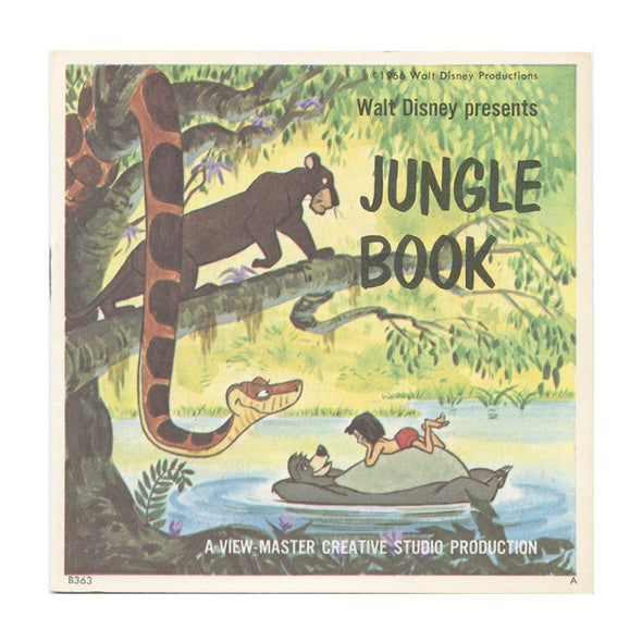 9 ANDREW - Jungle Book - View-Master 3 Reel Packet - vintage - B363-G1A Packet 3Dstereo 