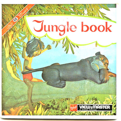 4 ANDREW - Jungle Book - View-Master 3 Reel Packet - 1966 - vintage - B363E-BG3 Packet 3dstereo 