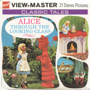 4 ANDREW - Alice Through The Looking Glass - View-Master 3 Reel Packet - 1975 - vintage - B364-G3A Packet 3dstereo 