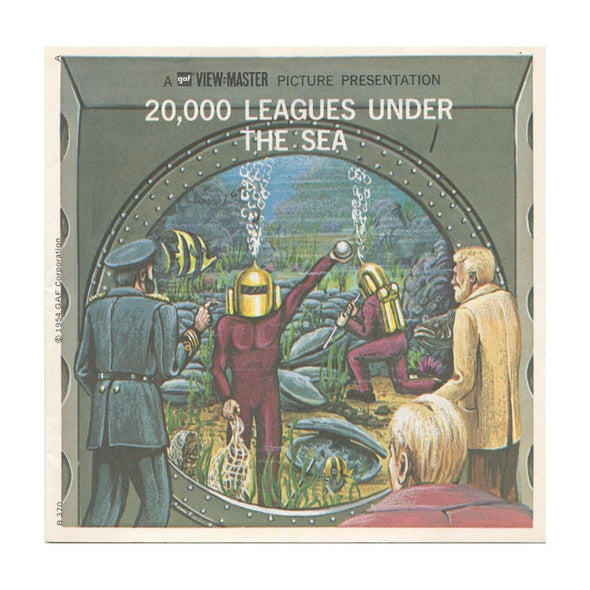 5 ANDREW - 20,000 Leagues Under The Sea - View-Master 3 Reel Packet - 1960s - vintage - B370-G3A Packet 3dstereo 