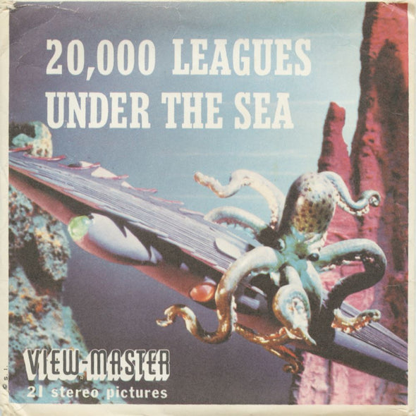 5 ANDREW - 20,000 Leagues Under the Sea - View-Master 3 Reel Packet - vintage - B370-S5 Packet 3dstereo 