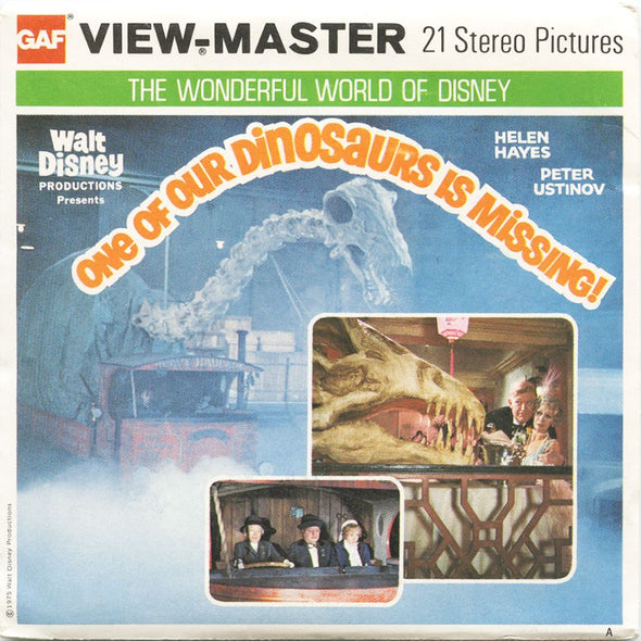 5 ANDREW - One Of Our Dinosaurs Is Missing - View-Master 3 Reel Packet - vintage - B377-G5A Packet 3dstereo 