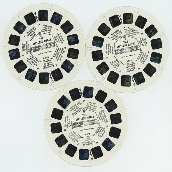 The Littlest Angel - View-Master 3 Reel Packet - 1960s - vintage - (PKT-B381-G3A) Packet 3Dstereo 