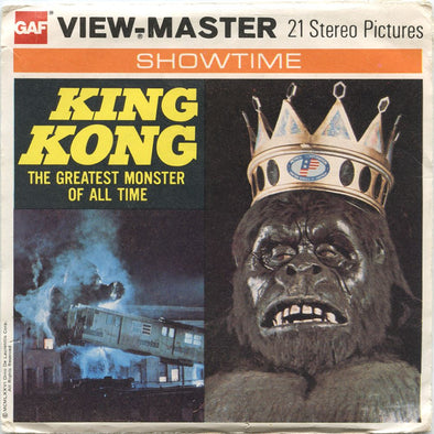 5 ANDReW - King Kong - View-Master 3 Reel Packet - 1970s - Vintage - B392-G5 Packet 3Dstereo 
