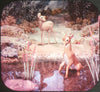 Bambi - Sculpted Clay Figure Art - View-Master 3 Reel Set - vintage FKT 3dstereo 