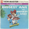 5 ANDREW - Raggedy Ann and Raggedy Andy - View-Master 3 Reel Packet - vintage - B406-G3A Packet 3dstereo 