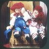 9 ANDREW - Raggedy Ann and Raggedy Andy - View-Master 3 Reel Economy Packet - vintage - B406-G3A Packet 3Dstereo 