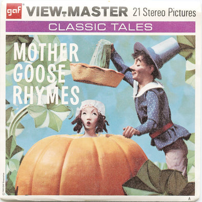 9 ANDREW - Mother Goose Rhymes - View-Master 3 Reel Packet - vintage - B410-G3A Packet 3Dstereo 