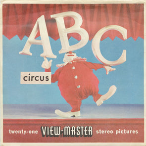 5 ANDREW - ABC Circus - View-Master 3 Reel Packet - vintage - B411-S5 Packet 3dstereo 