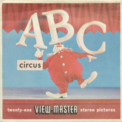 5 ANDREW - ABC Circus - View-Master 3 Reel Packet - vintage - B411-S5 Packet 3dstereo 