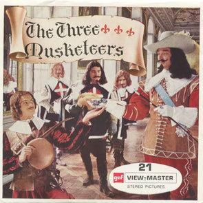 5 ANDREW - The Three Musketeers - View-Master 3 Reel Packet - vintage - B426E-BG1 Packet 3dstereo 