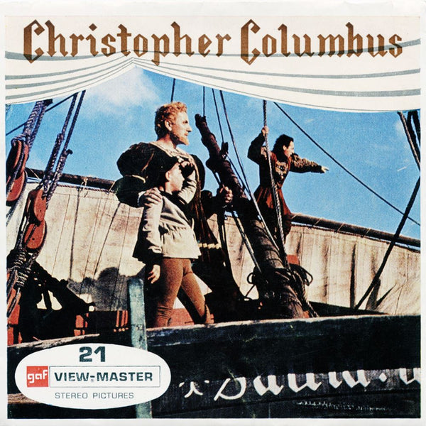 Christopher Columbus - View-Master 3 Reel Packet - vintage - B437E-BG1 –