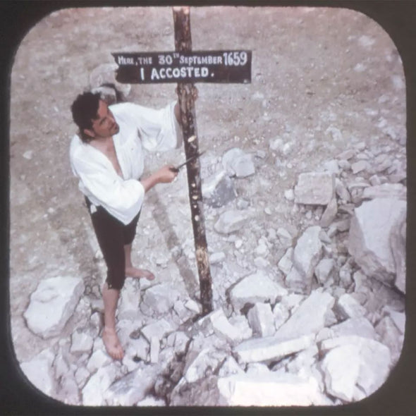 9 ANDREW - Robinson Crusoe - View-Master 3 Reel Economy Packet - vintage - B438-G5A Packet 3Dstereo 