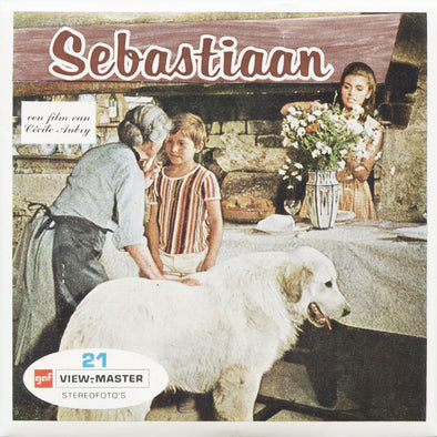 5 ANDREW - Sebastian - View-Master 3 Reel Packet - vintage - B452N-BG1 Packet 3dstereo 