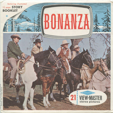 5 ANDREW - Bonanza - View-Master 3 Reel Packet - vintage - B471-S6 Packet 3dstereo 