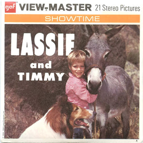 5 ANDREW - Lassie and Timmy - View-Master 3 Reel Packet - vintage - B474-G3A Packet 3dstereo 