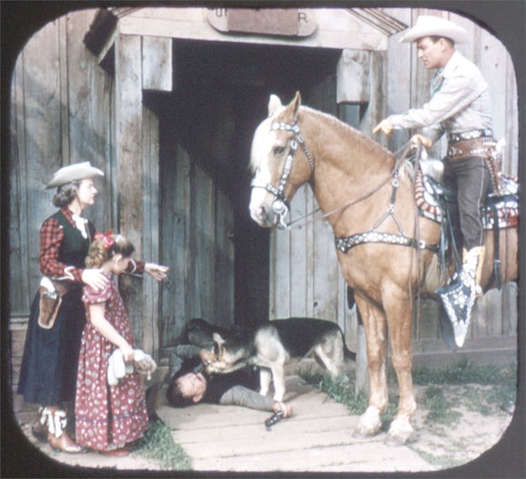 5 ANDREW - Roy Rogers - Adventure Roundup - View-Master 3 Reel Packet - vintage - B475-S4 Packet 3dstereo 