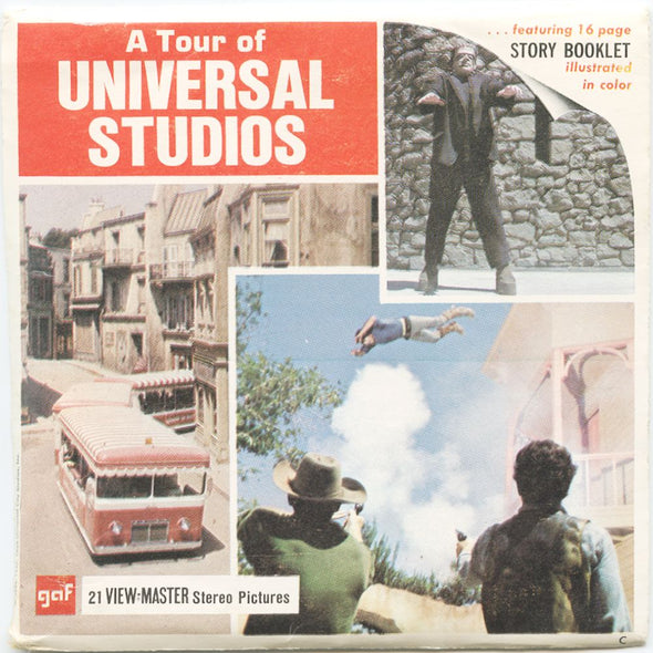 10 ANDREW - Universal Studios - View-Master 3 Reel Packet - vintage - B477-G1C Packet 3dstereo 