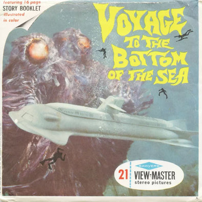 5 ANDREW - Voyage to the Bottom of the Sea - View-Master 3 Reel Packet - vintage - B483-S6A Packet 3dstereo 