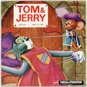 DALIA - Tom and Jerry - Droopy Spike and Tyke - View-Master 3 Reel Packet - vintage - B511-E-BG1 Packet 3dstereo 