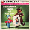 DALIA - Huckleberry Hound and Yogi Bear - View-Master 3 Reel Packet - vintage - B512-G3 Packet 3dstereo 