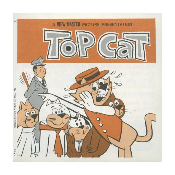 6 ANDREW - Top Cat and His Gang - View-Master 3 Reel Packet - vintage - B513-G1A Packet 3dstereo 