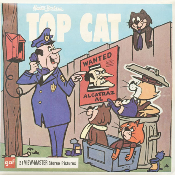 6 ANDREW - Top Cat and His Gang - View-Master 3 Reel Packet - vintage - B513-G1A Packet 3dstereo 