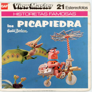 Los Picapiedra ( The Flintstones) - View-Master 3 Reel Packet - vintage PKT 3Dstereo 