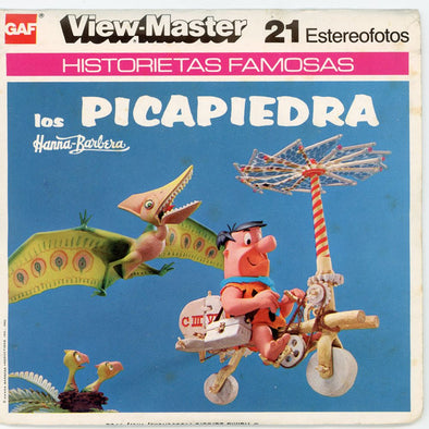 Los Picapiedra ( The Flintstones) - View-Master 3 Reel Packet - vintage PKT 3Dstereo 