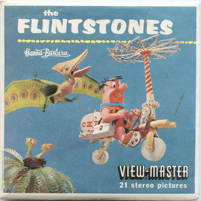 7 ANDREW - The Flintstones - View-Master 3 Reel Packet - vintage - B514-S5 Packet 3dstereo 