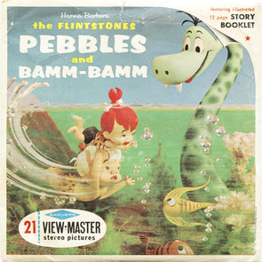 5 ANDREW - Pebbles and Bamm-Bamm - View-Master 3 Reel Packet - 1964 - vintage - B520-S6 Packet 3dstereo 