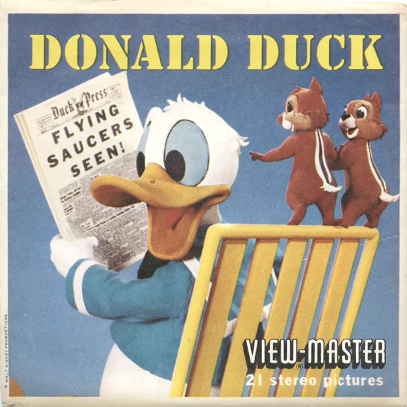 5 ANDREW - Donald Duck - View-Master 3 Reel Packet - vintage - B525-S5 Packet 3dstereo 