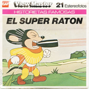 9 ANDREW - El Super Raton - View-Master 3 Reel Economy Packet - vintage - B526S-G6 Packet 3Dstereo 