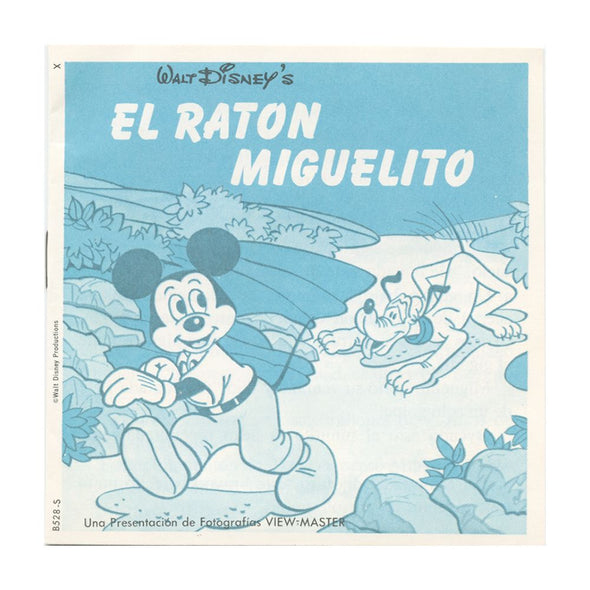 9 ANDREW - El Raton Miguelito - View-Master 3 Reel Economy Packet - vintage - B528-S-G6X Packet 3Dstereo 