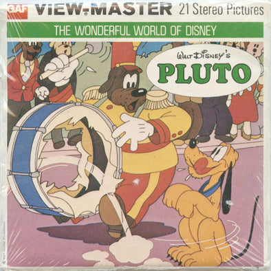 5 ANDREW - Pluto - View-Master 3 Reel Packet - vintage - B529-G5A Packet 3dstereo 