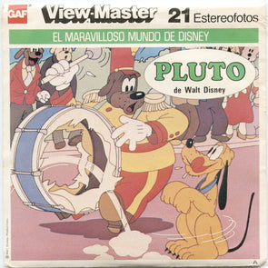 10 ANDREW - Pluto - View-Master 3 Reel Economy Packet - vintage - B529S-G6A Packet 3dstereo 